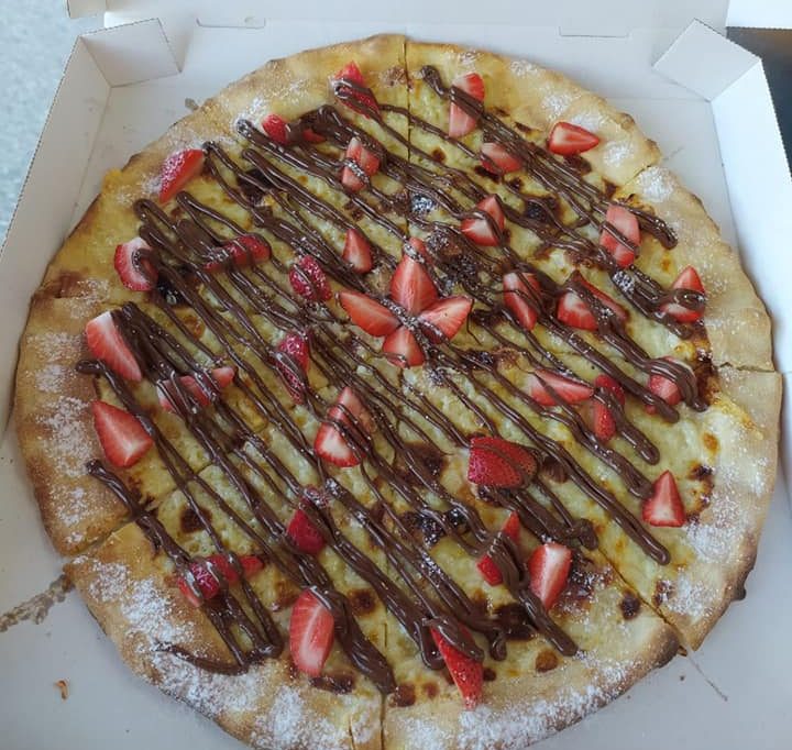 Pizza de Nutella